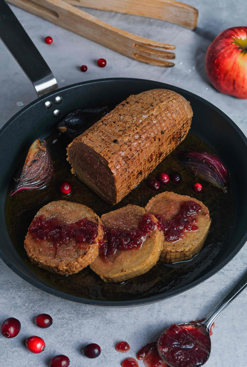 Vegan Apple & Cranberry Stuffed Roast - Limited Quantity (two sizes)